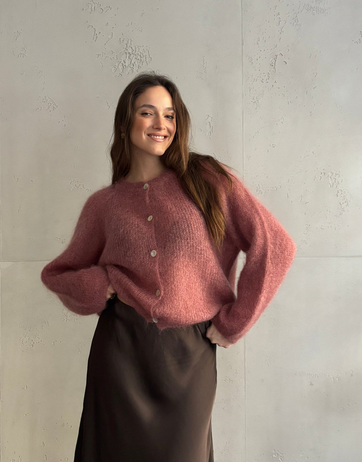 80% Mohair Strickjacke - Switch - Fashion
