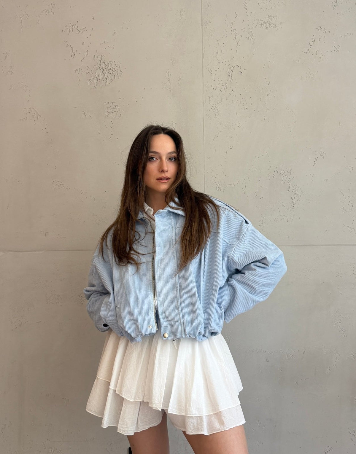 Cord - Bomberjacke im Boxy Style - Switch - Fashion