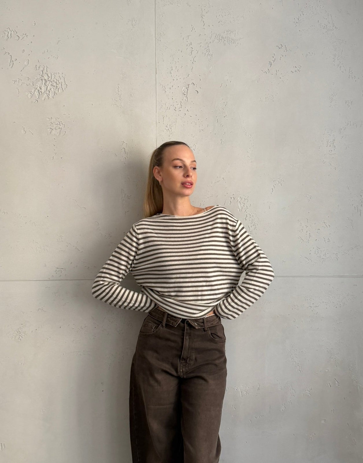 Gestreifter Cashmere-Pullover - Switch-Fashion