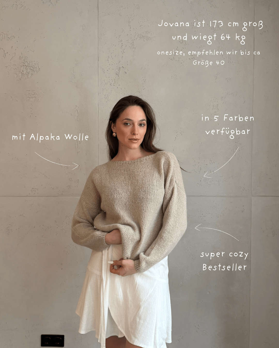 Superfine Alpaca Rundhals Pullover - Switch - Fashion