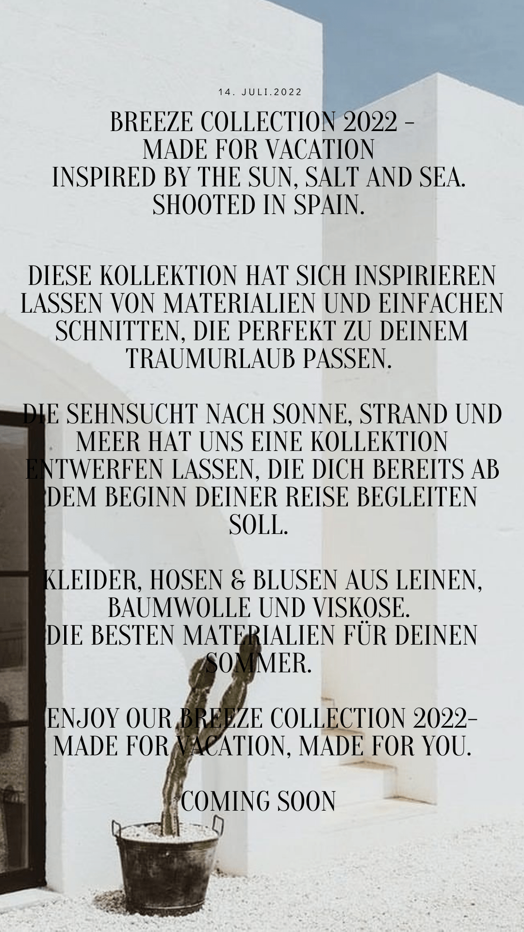 THE BREEZE COLLECTION - Switch-Fashion