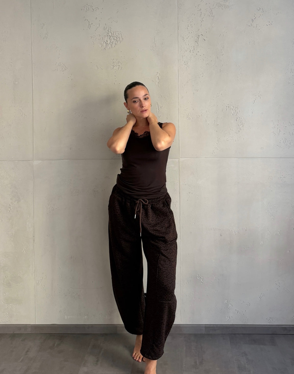 Leo Jogginghose im Barrel-Fit