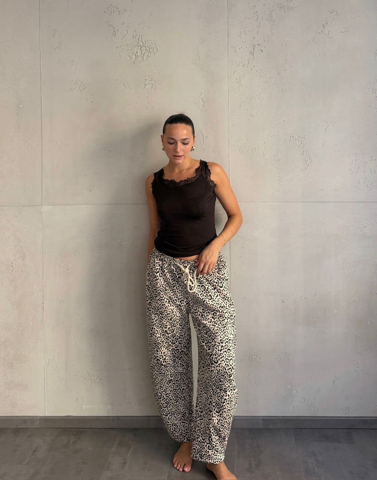 Leo Jogginghose im Barrel-Fit