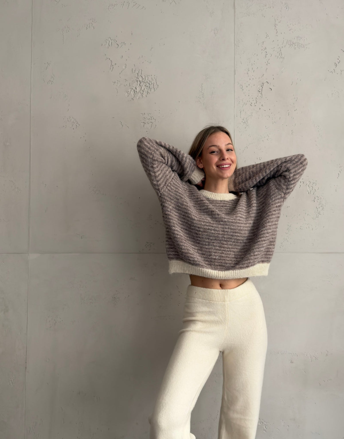 Feingestreifter Pullover - Switch - Fashion