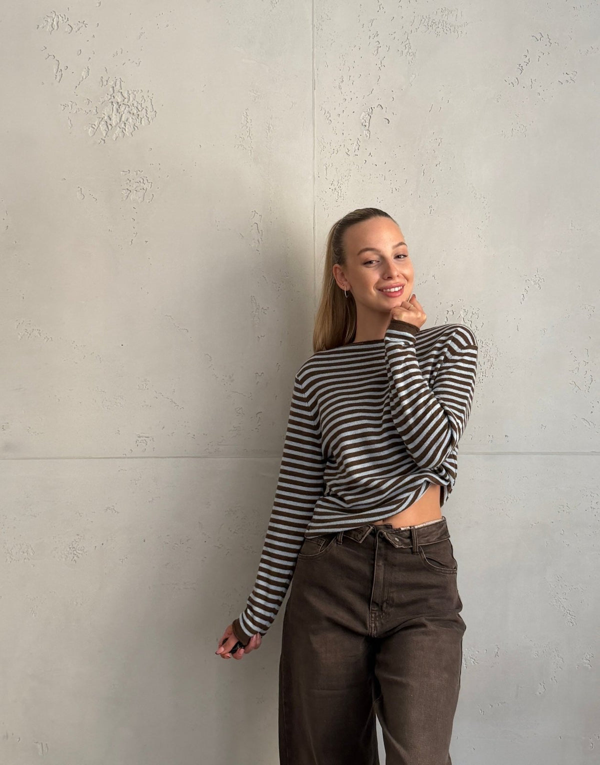 Gestreifter Cashmere-Pullover - Switch-Fashion