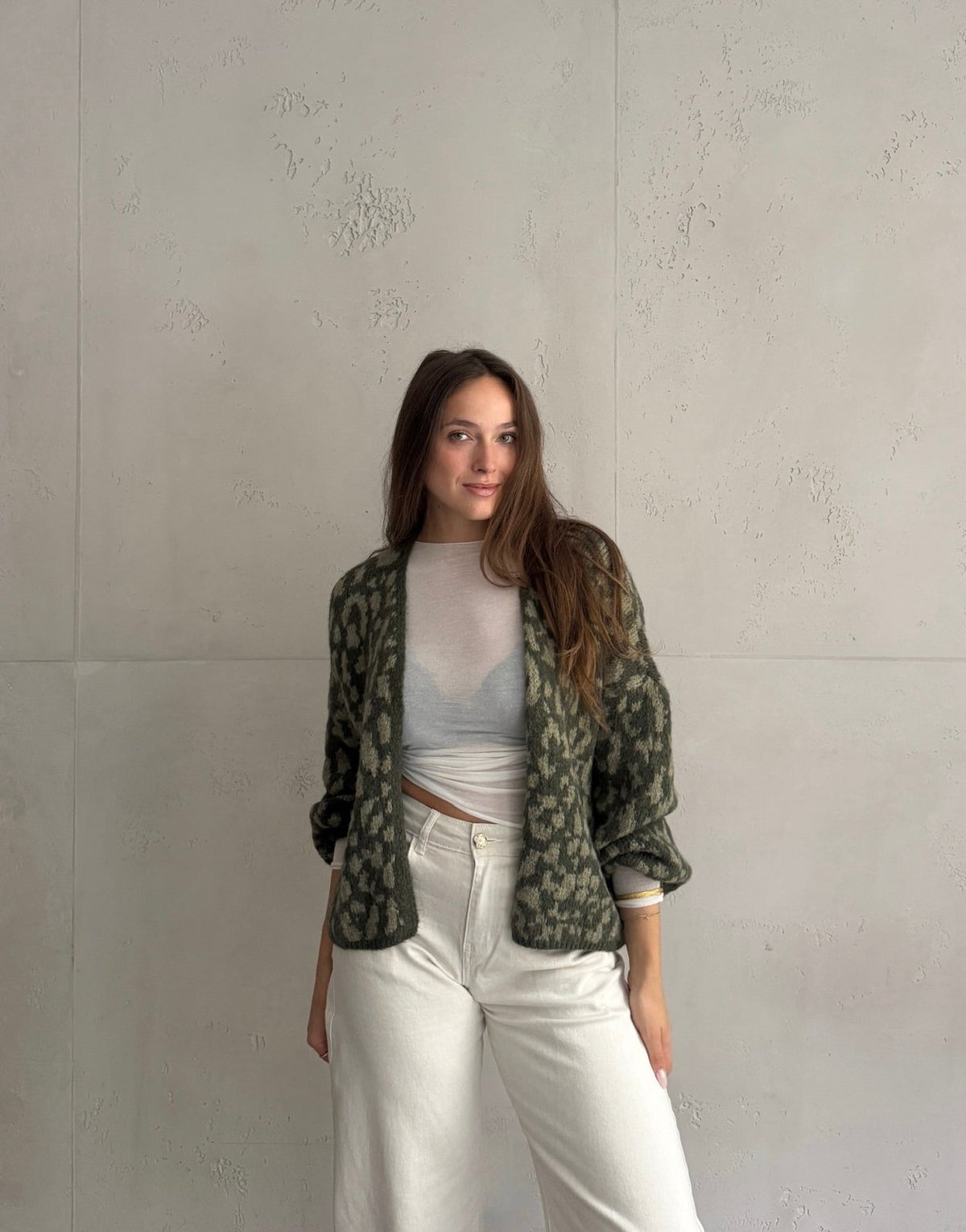 Leo Cardigan ohne Verschluss - Switch-Fashion