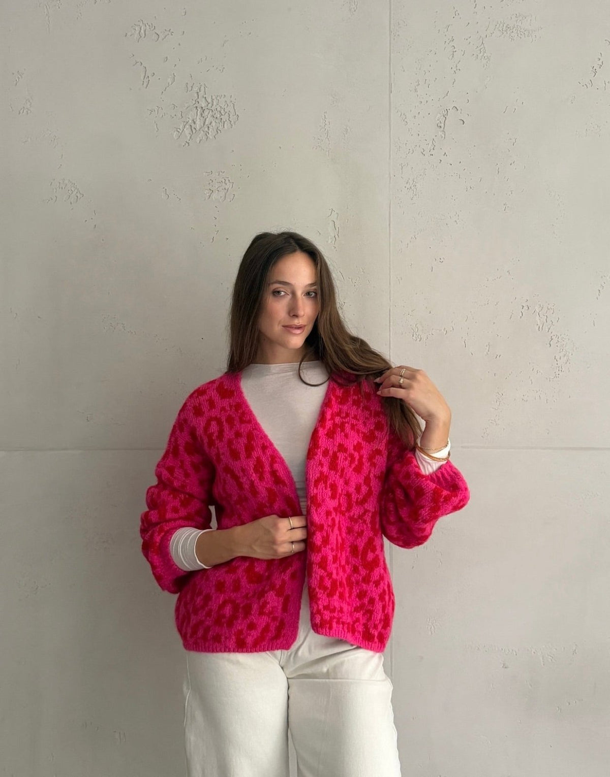 Leo Cardigan ohne Verschluss - Switch-Fashion