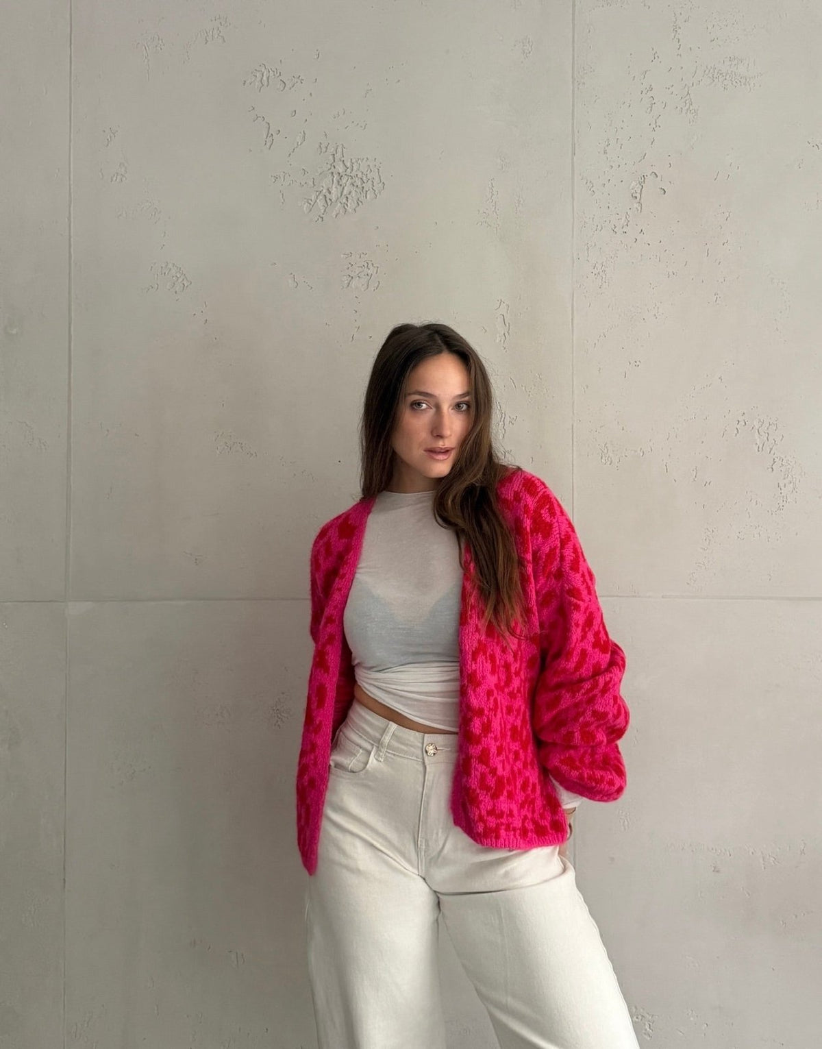 Leo Cardigan ohne Verschluss - Switch-Fashion