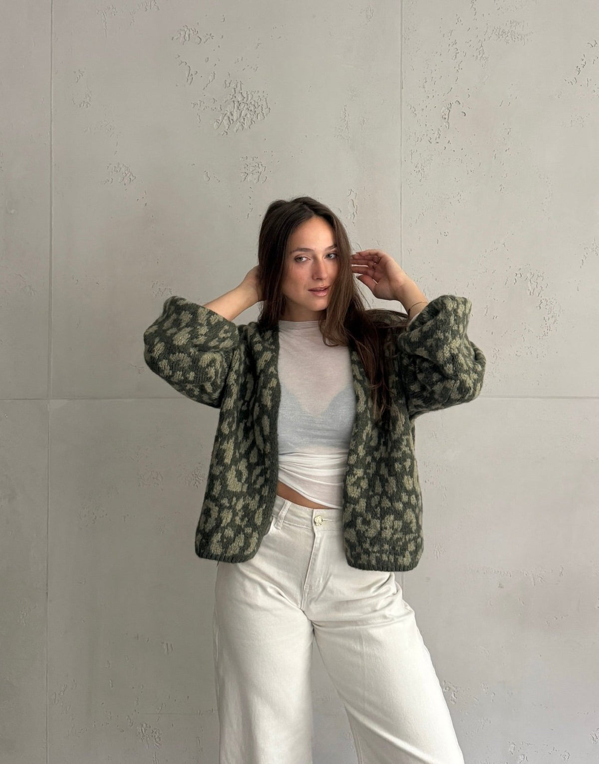 Leo Cardigan ohne Verschluss - Switch-Fashion