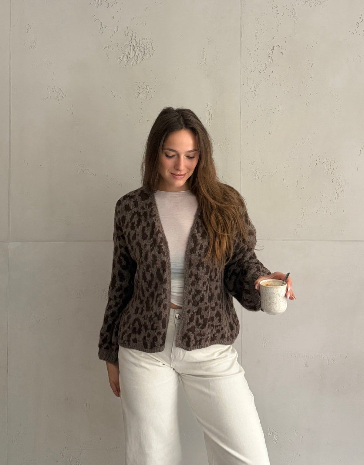 Leo Cardigan ohne Verschluss - Switch-Fashion