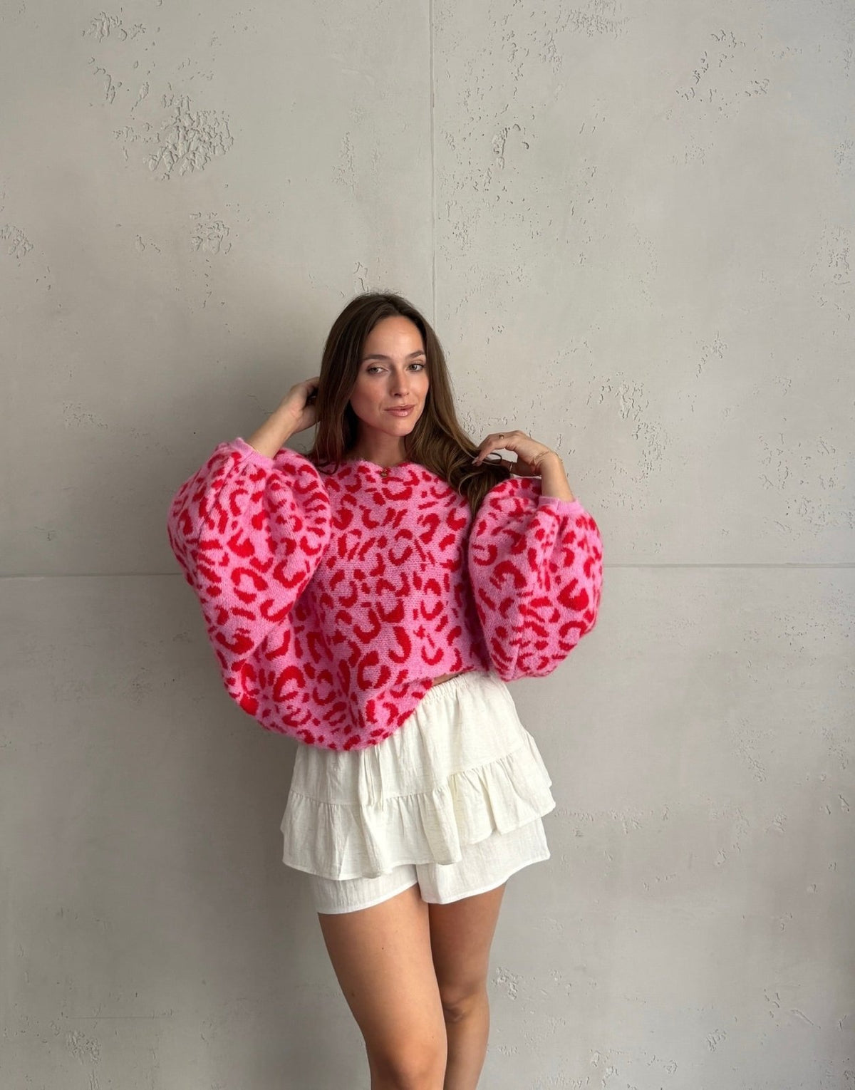 Leo Pullover mit Fledermausärmeln - Switch-Fashion