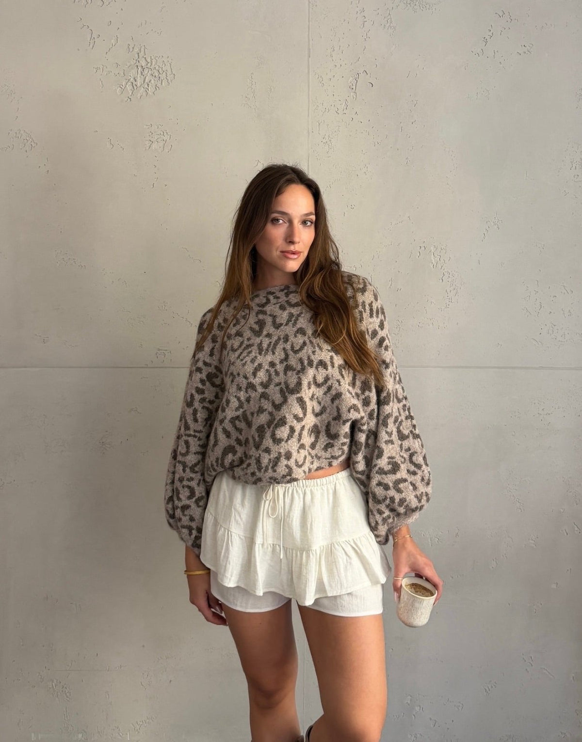 Leo Pullover mit Fledermausärmeln - Switch-Fashion
