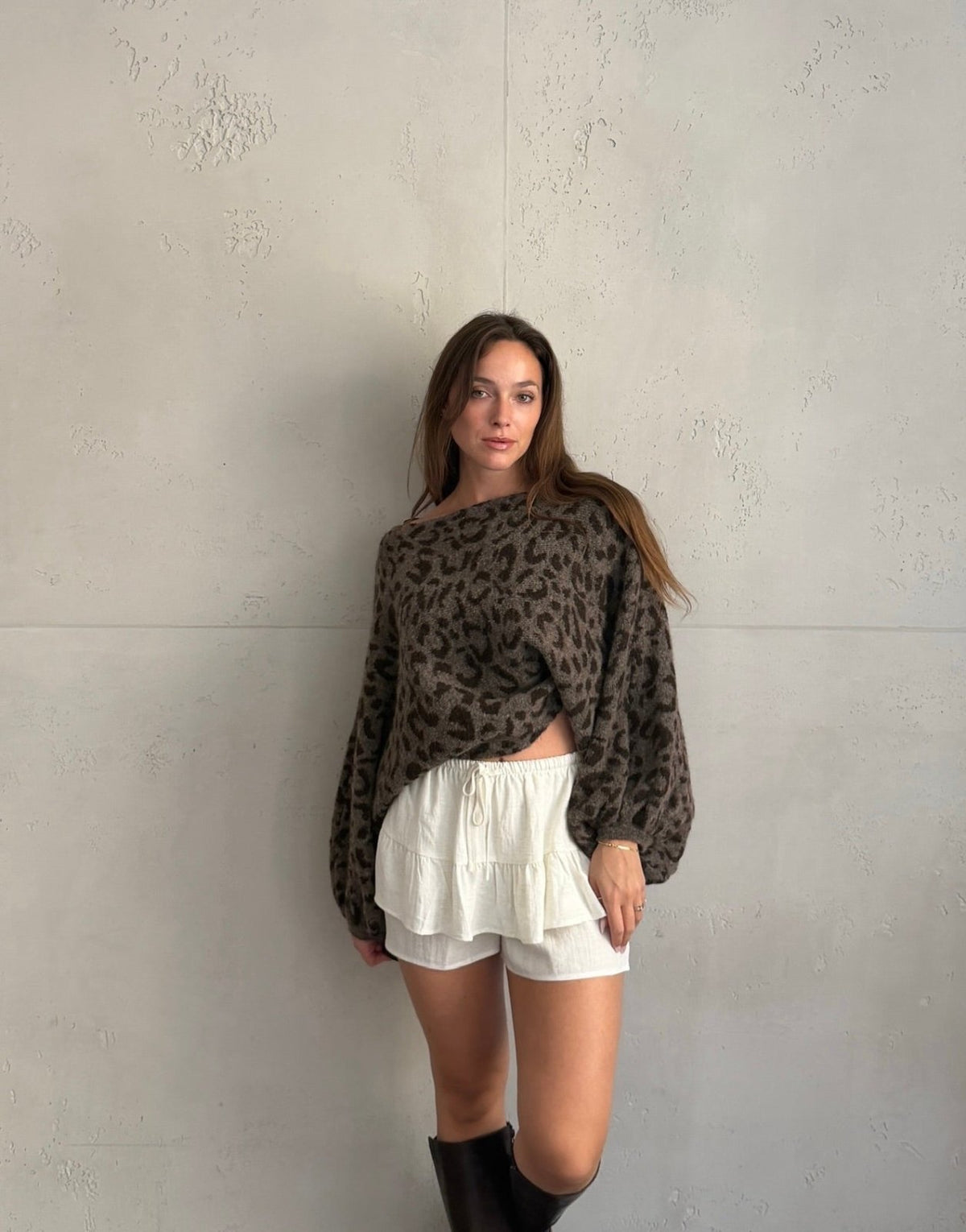 Leo Pullover mit Fledermausärmeln - Switch-Fashion