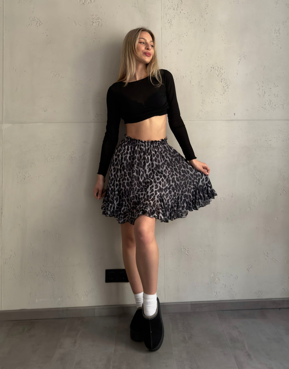 Leo Rock mit Rüschen - Switch - Fashion