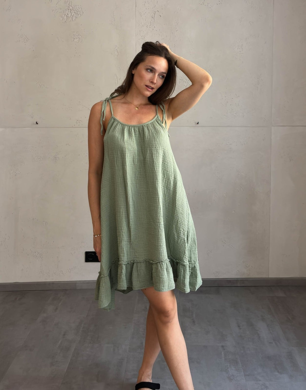 Mini Musselinkleid - Switch - Fashion