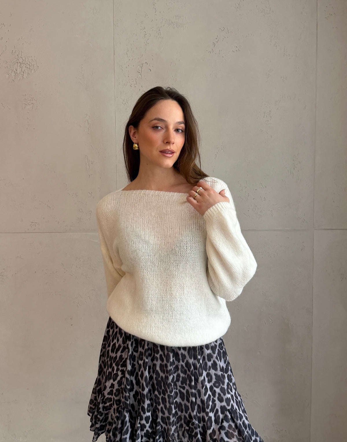 Superfine Alpaca Rundhals Pullover - Switch - Fashion