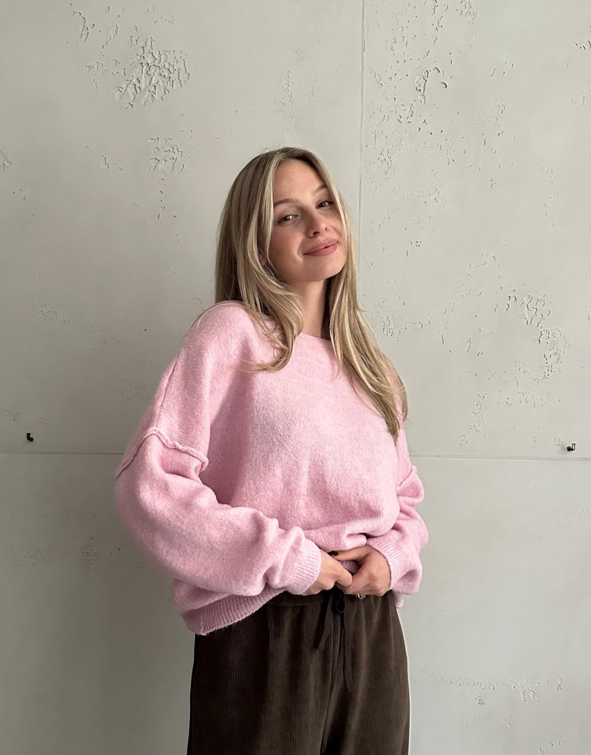 Weicher Switch Pullover mit dezenter Außennaht - Switch - Fashion